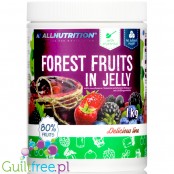 AllNutrition Forrest Fruit in Jelly - frużelina z owoców leśnych bez dodatku cukru z całymi owocami