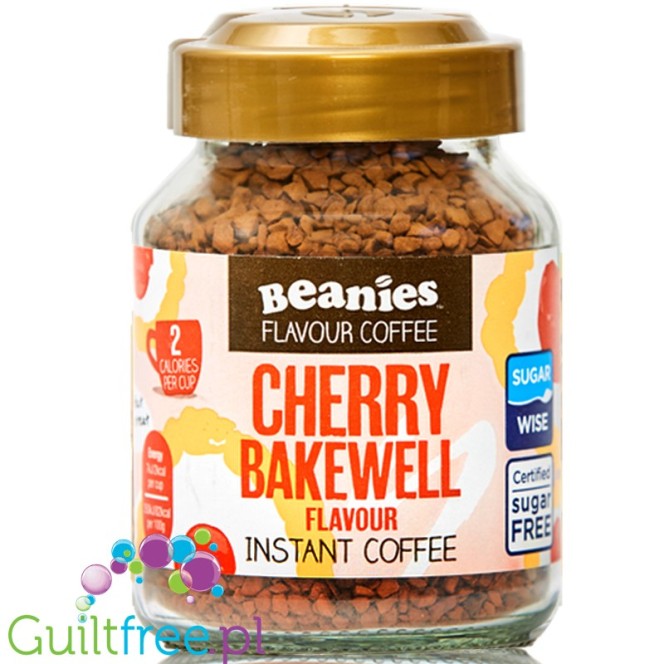 Beanies Cherry Bakewell, edycja limitowana - liofilizowana, aromatyzowana kawa instant 2kcal