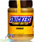 Snickers Peanut Butter Crunchy Spread (CHEAT MEAL) - masło z kawałkami czekolady