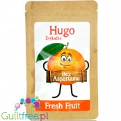 Hugo Fresh Fruit, guma do żucia bez cukru słodzona ksylitolem, świeże owoce