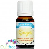 Funky Flavors Ginger - Aromat Imbirowy bez cukru & bez tłuszczu
