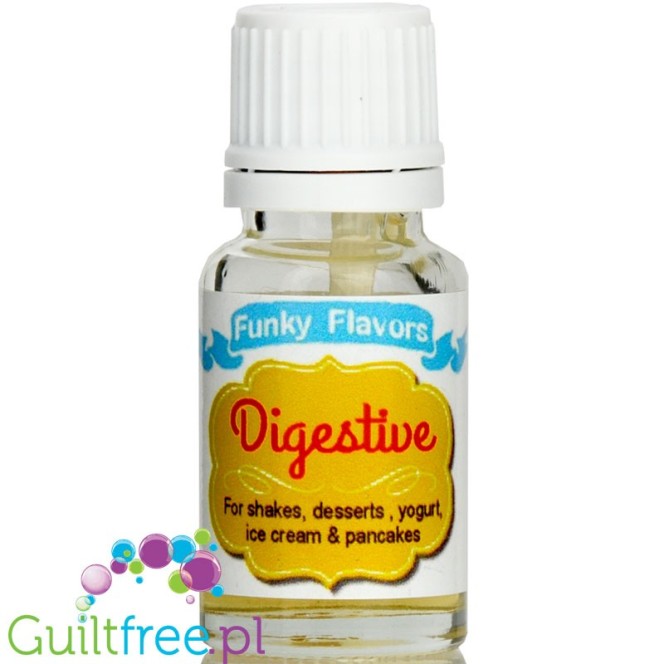 Funky Flavors Digestive - Herbatnik Zbożowy - Aromat Bez Cukru & Bez Tłuszczu