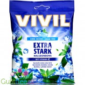 Vivil Extra Stark - extra mocne cukierki lodowe bez cukru z witaminą C