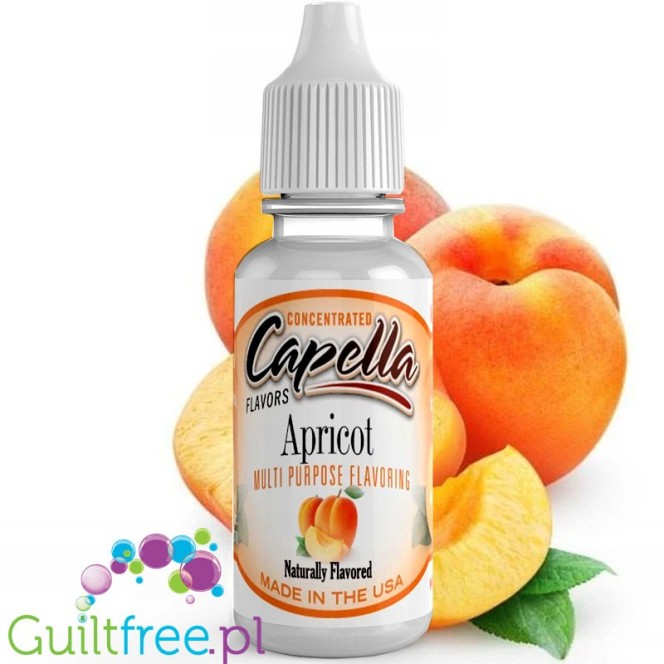 Capella Apricot - aromat morelowy bez cukru i bez tłuszczu