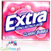 Wrigley Extra Classic Bubble - guma do żucia bez cukru