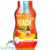AllNutrition Sweet Sauce Peach - sos bez cukru o smaku brzoskwiniowym
