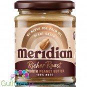 Meridian Peanut Richer Roast Smooth - masło z długo prażonych orzechów ziemnych 100%, gładkie