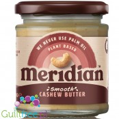 Meridian Cashew Smooth - masło z nerkowców bez cukru i soli