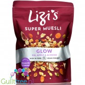 Lizi's Super Muesli Glow - niskocukrowa granola niskie IG, Figi, Jabłka & Migdały