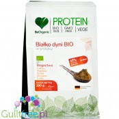 BeOrganic Ecoblik organiczne bezglutenowe białko dyniowe 60% białka