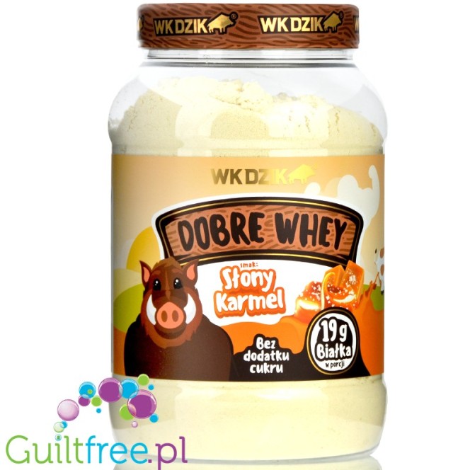 WK Dobre Whey - Salted Caramel odżywka białkowa WPC 0,7kg