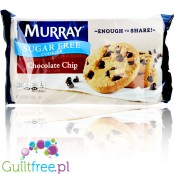 Murray Sugar Free Chocolate Chip Cookies DUŻE OPAKOWANIE - kruche ciastka z czekoladą bez cukru