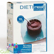 Dieti Meal Flan czekoladowy 71% białka & 83kcal &1g węglowodanów