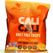 Cali Cali Guilt-Free Crisps Golden State Tangy Cheese & Red Onion - GIGA PAKA pikantne chrupki ciecierzycowe