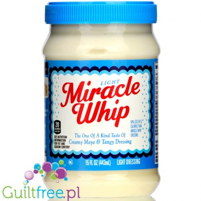 Miracle Whip Light majonez 50% mniej tłuszczu XL 0,9kg