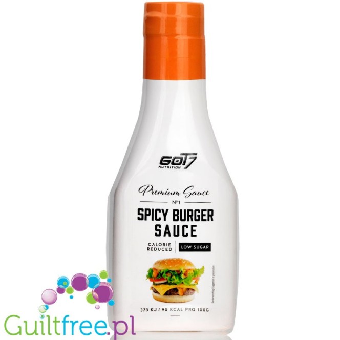 Got7 Premium Sauce Spicy Burger Sauce - fat free, low carb, no aded sugar sauce
