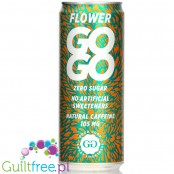 GOGO FLOWER - 100% naturalny napój energetyczny kcal ze stewią 105mg kofeiny