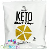 Genius Gourmet Keto Chips, Ranch - keto chipsy z MCT, śmietankowo-ziołowe