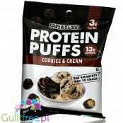 Shrewd Protein Puffs, Cookies & Cream - chrupki białkowe z izolatem białka