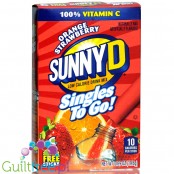 SunnyD Orange Strawberry Singles to Go 6-Pack , sugar free instant sachets