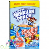 Hawaiian Punch Singles to Go! Lemon Berry Squeeze - saszetki bez cukru, napój instant,