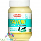 Primavika Tahini Active 33% białka, pasta sezamowa z WPC i ksylitolem
