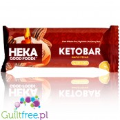 Heka Good Foods Keto Bar, Maple Pecan ketogenic bar sweetened with allulose & erythritol