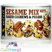 MixIt Sesame Mix - pieczone orzechy z sezamem i różową solą