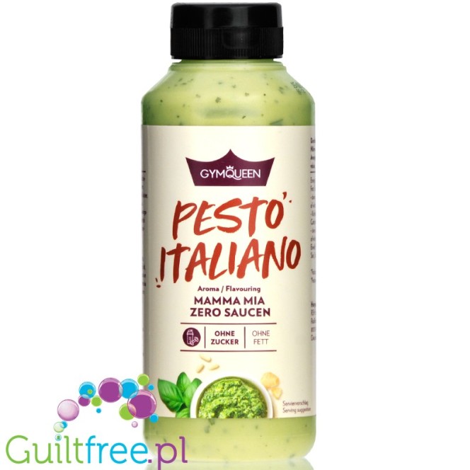 GymQueen Mamma Mia Pesto Italiano - sos zero kcal bez cukru i bez tłuszczu