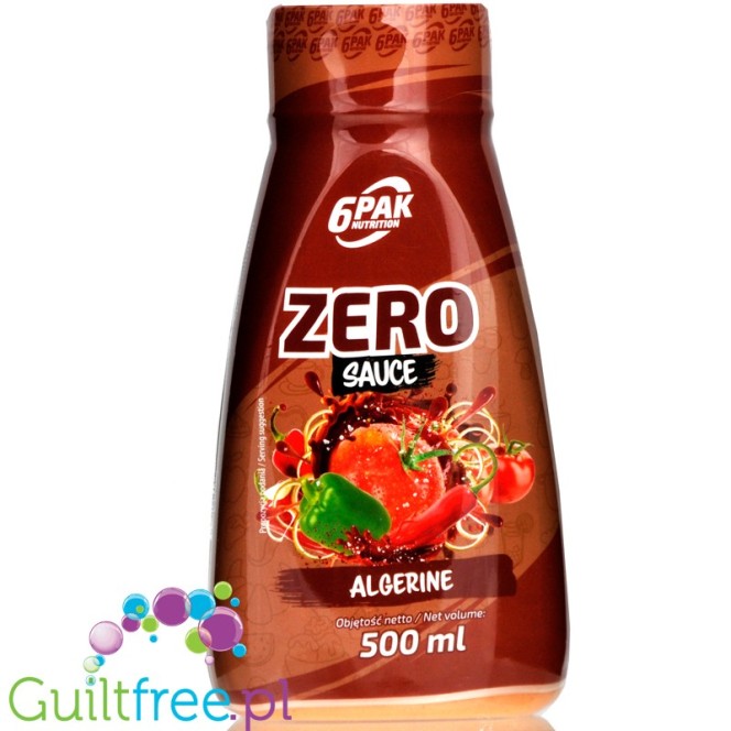 6Pak Zero Sauce Algerine - aromatyczny sos do warzyw i mięs 17kcal