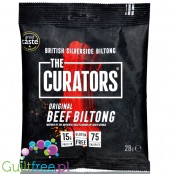 The Curators Beef Biltong Original 250% British lean beef