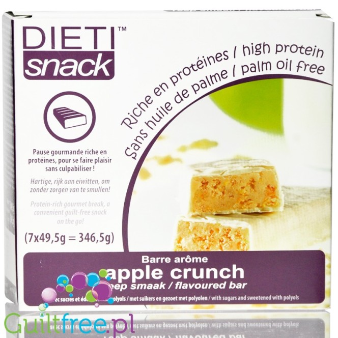 Dieti Meal Snack high protein bar Apple & Yoghurt