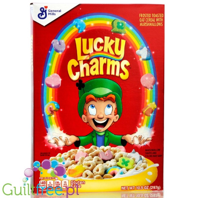 Lucky Charms (CHEAT MEAL) płatki śniadaniowe z USA 297g