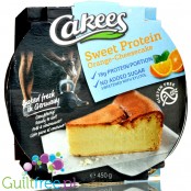 Cakees Sweet Protein Cheesecake, Orange 0,45KG - gotowy sernik proteinowy bez cukru z ksylitolem