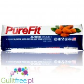 PureFit Almond Crunch - wegański baton proteinowy bez słodzików, glutenu i laktozy