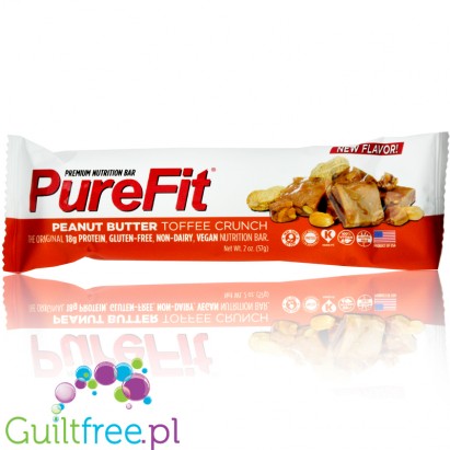 PureFit baton białkowy Peanut Butter Toffee Crunch