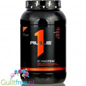 Rule1 R1 Protein Salted Caramel protein powder, single sachet