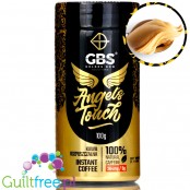 GBS Angel's Touch instant flavored coffee with caffeine boost, Peanut Butter
