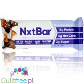 Nxt Bar Chocolate Coconut - mięciutki keto, paleo, bezglutenowy baton białkowy