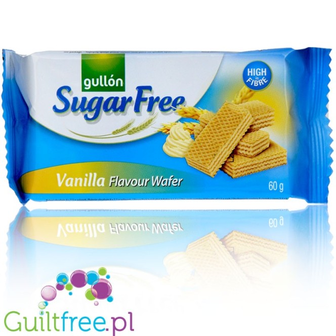 Gullón Wafer Diet Nature Vanilla - sugar fre waffers with vanilla cream