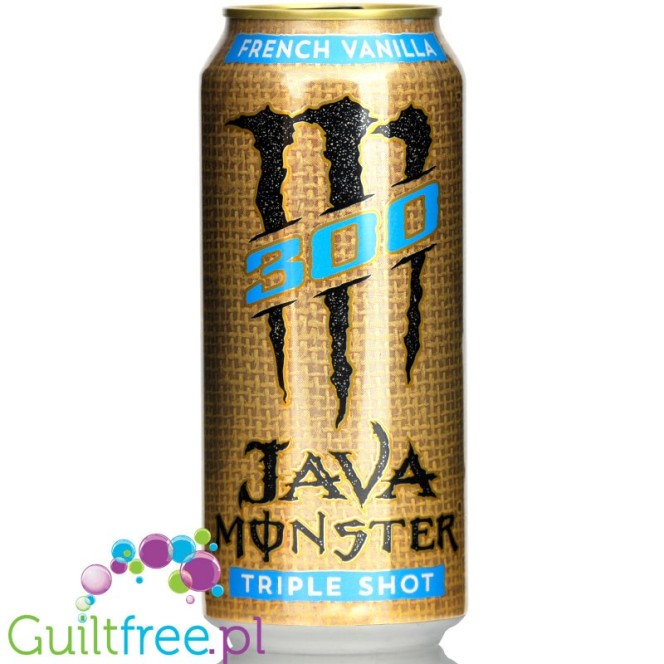 Monster Java Triple Shot 300 French Vanilla (CHEAT MEAL) - napój energetyczny z kawą, 300mg kofeiny