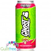 Ghost Energy Drink Warhead Watermelon 200mg caffeine, AstraGin®, Alpha-GPC, NeuroFactor™