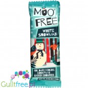 Moo Free Snowman vegan Christmas white chocolate