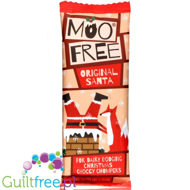 Moo Free Santa's vegan Christmas chocolate