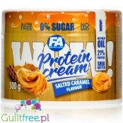 Fitness Authority WOW! Protein Cream Salted Caramel - krem proteinowy o smaku Słonego Karmelu