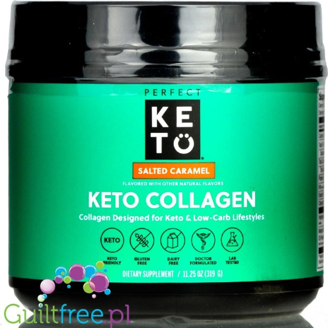 Perfect Keto Collagen, Salted Caramel 11.2 oz (319g)