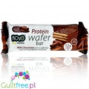 Novo Foods Wafer Milk Chocolate - wafelek proteinowy, Mleczna Czekolada