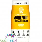 Lakanto Monkfruit Sweetener, Lemon - cytrynowy słodzik w kroplach