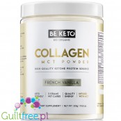BeKeto™ Collagen + MCT (French Vanilla) - kolagen & MCT w proszku z erytrolem
