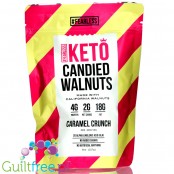 Fearless Keto Candied Walnuts, Caramel Crunch - orzechy włoskie w karmelowej glazurze bez cukru